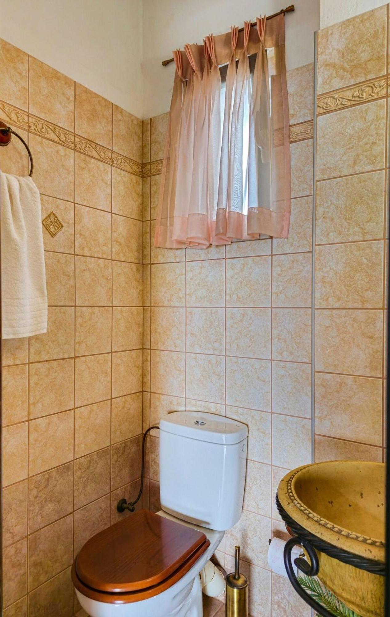 Villa Aitheras With Sea Views And Garden Sternai Bagian luar foto