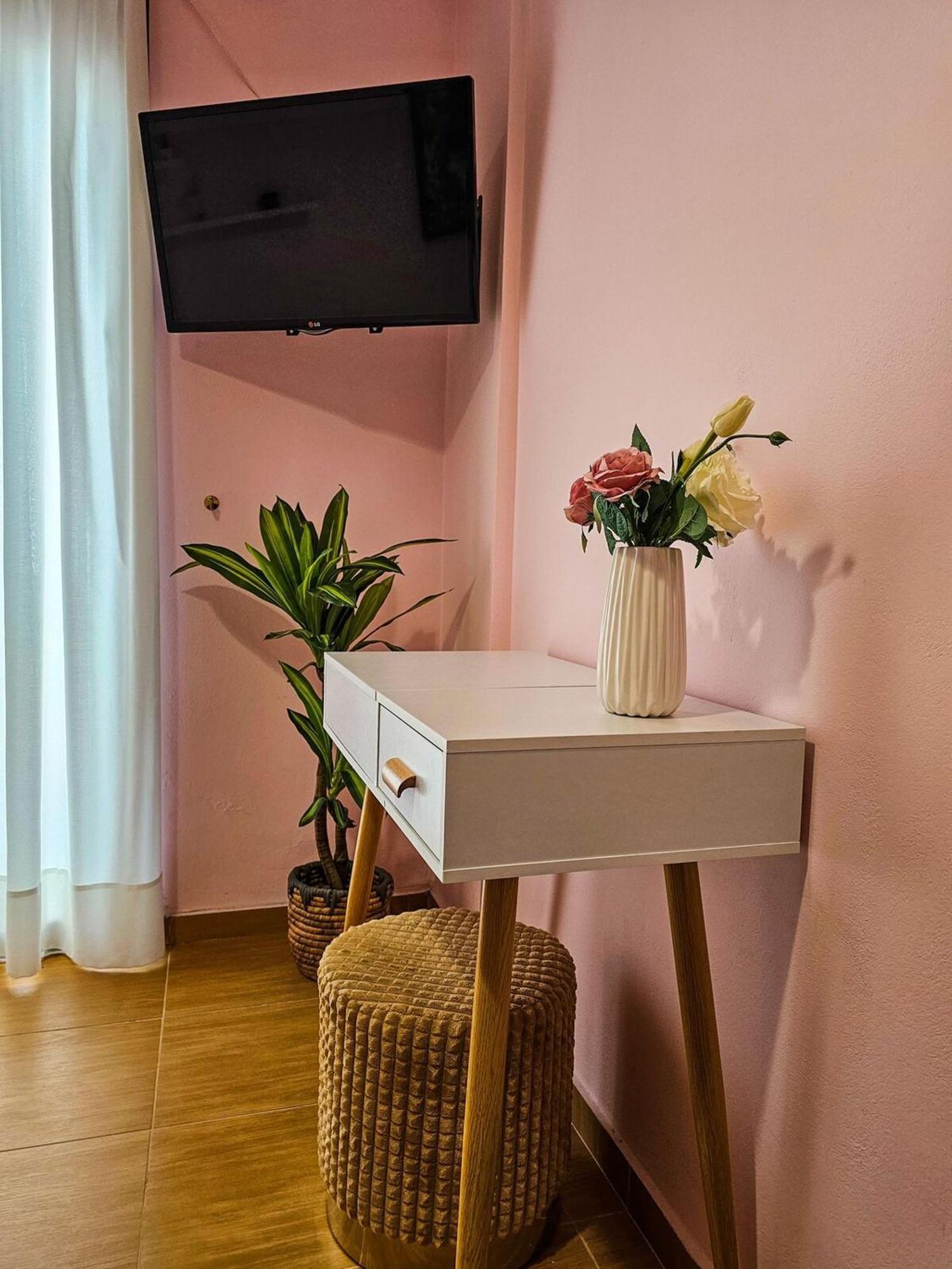Villa Aitheras With Sea Views And Garden Sternai Bagian luar foto